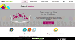 Desktop Screenshot of devenirpaneliste.com